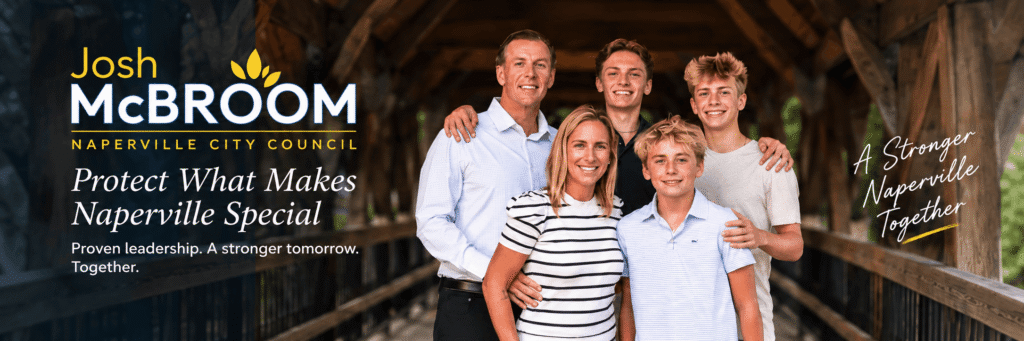 Josh McBroom Naperville City Council